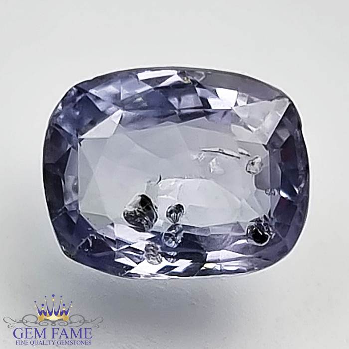 Blue Sapphire 2.96ct (Neelam) Gemstone Ceylon
