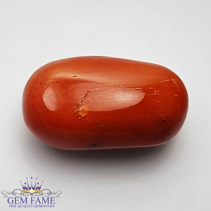 Coral (Moonga) Gemstone 13.78ct Italy