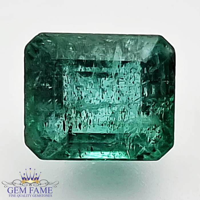 Emerald 2.41ct (Panna) Gemstone Zambian