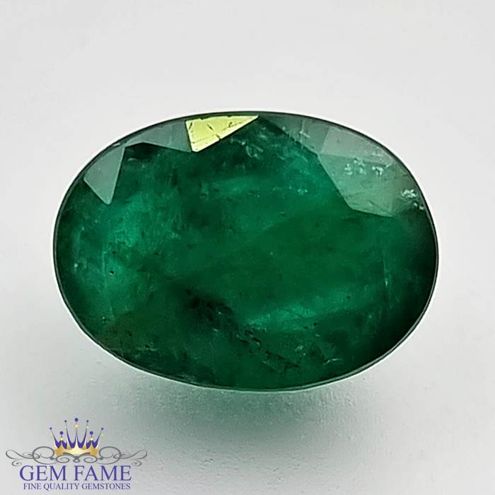 Emerald 2.29ct (Panna) Gemstone Zambian