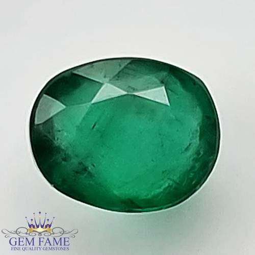 Emerald 0.68ct (Panna) Gemstone Zambian