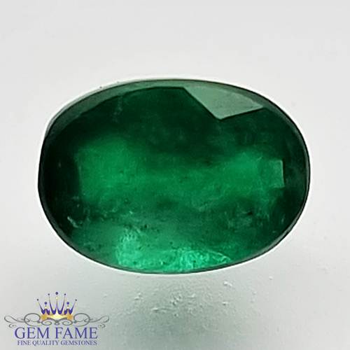 Emerald 0.89ct (Panna) Gemstone Zambian