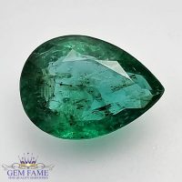 Emerald 3.02ct (Panna) Gemstone Zambian