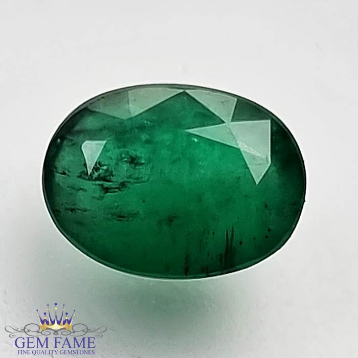 Emerald 1.26ct (Panna) Gemstone Zambian