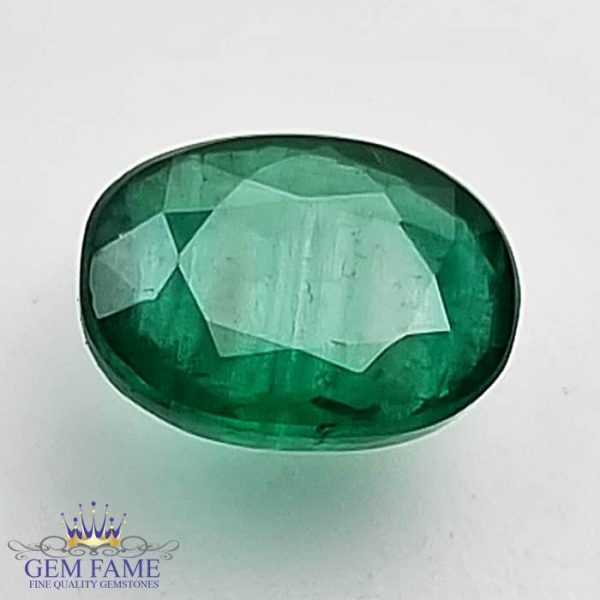 Emerald 0.89ct (Panna) Gemstone Zambian