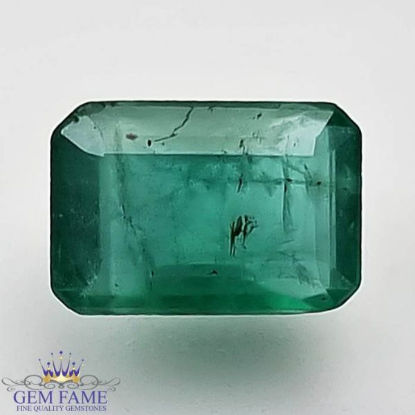 Emerald 1.31ct (Panna) Gemstone Zambian