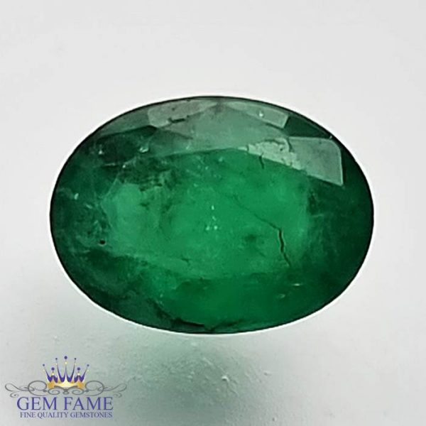 Emerald 0.98ct (Panna) Gemstone Zambian