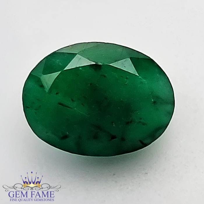 Emerald 1.96ct (Panna) Gemstone Zambian