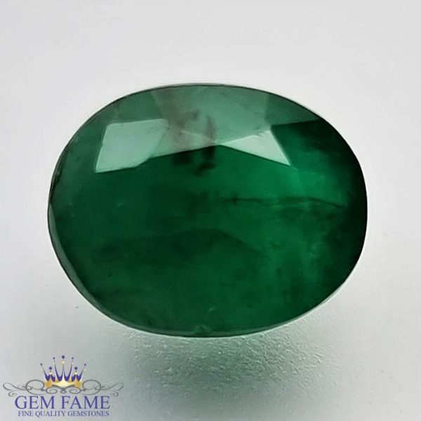 Emerald 2.89ct (Panna) Gemstone Zambian