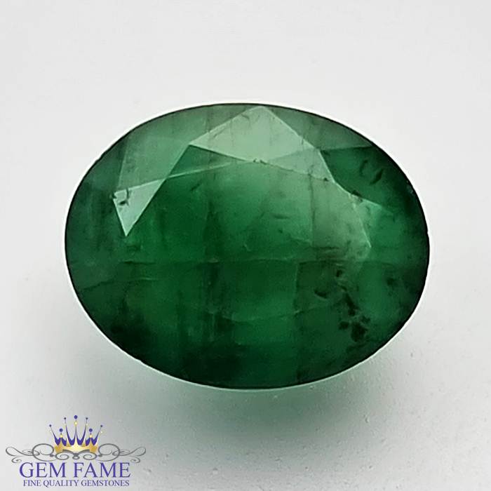 Emerald 2.41ct (Panna) Gemstone Zambian
