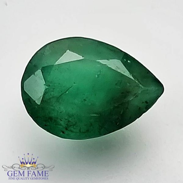 Emerald 1.66ct (Panna) Gemstone Zambian