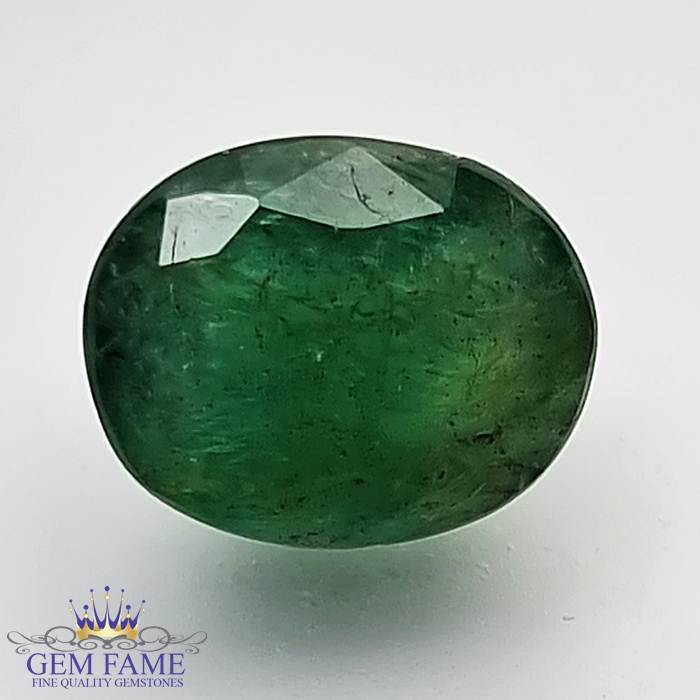 Emerald 3.32ct (Panna) Gemstone Zambian