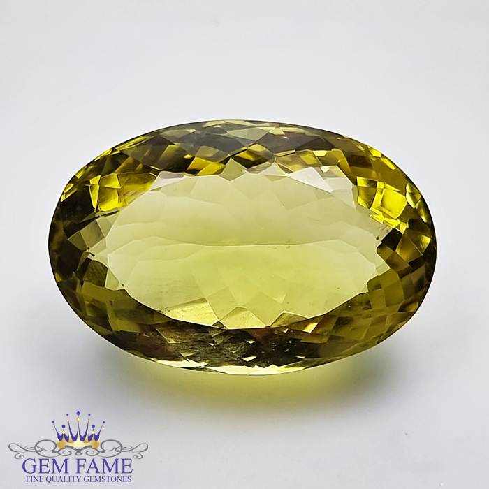 Lemon Quartz 37.84ct Gemstone Brazil