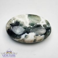 Moss Agate Gemstone 63.16ct India