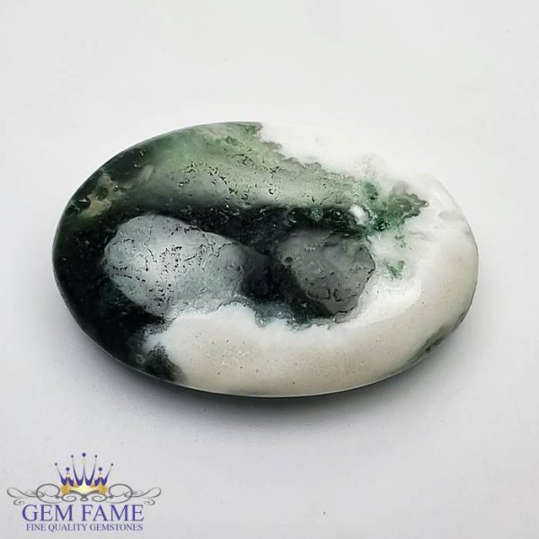 Moss Agate Gemstone 29.53ct India