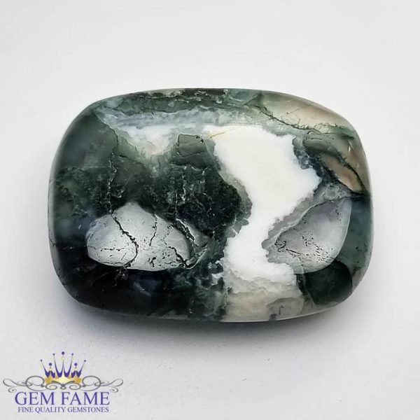 Moss Agate Gemstone 31.95ct India