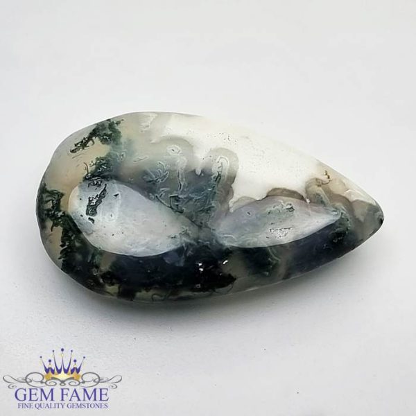 Moss Agate Gemstone 23.60ct India