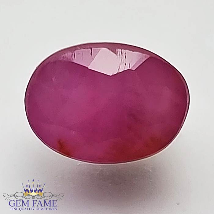 Ruby 2.79ct Natural Gemstone Africa