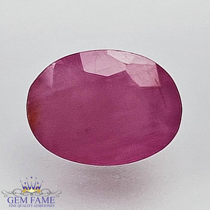 Ruby 2.13ct Natural Gemstone Africa