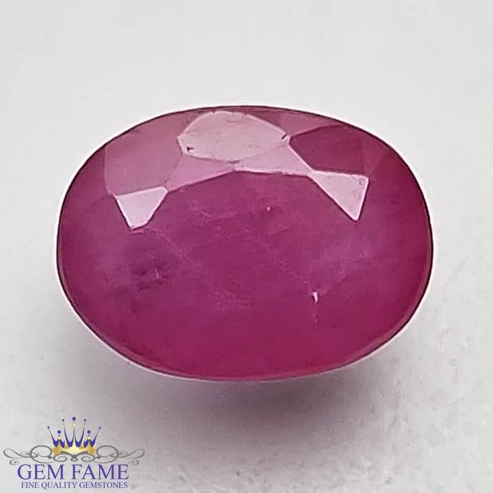 Ruby 1.89ct Natural Gemstone Africa