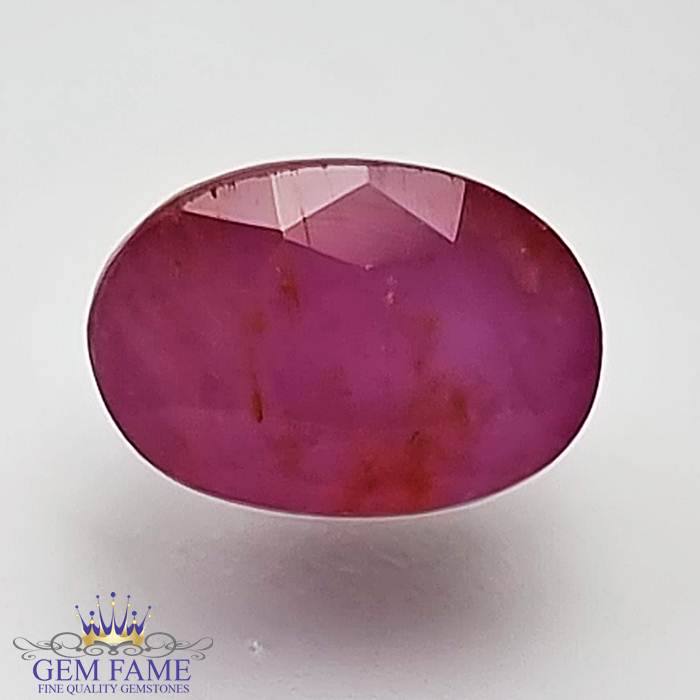 Ruby 2.59ct Natural Gemstone Africa