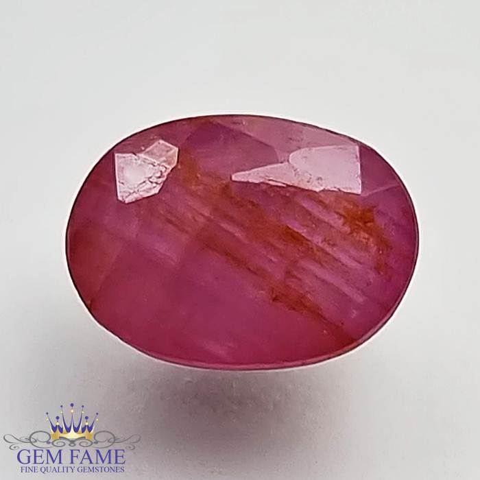 Ruby 2.53ct Natural Gemstone Africa