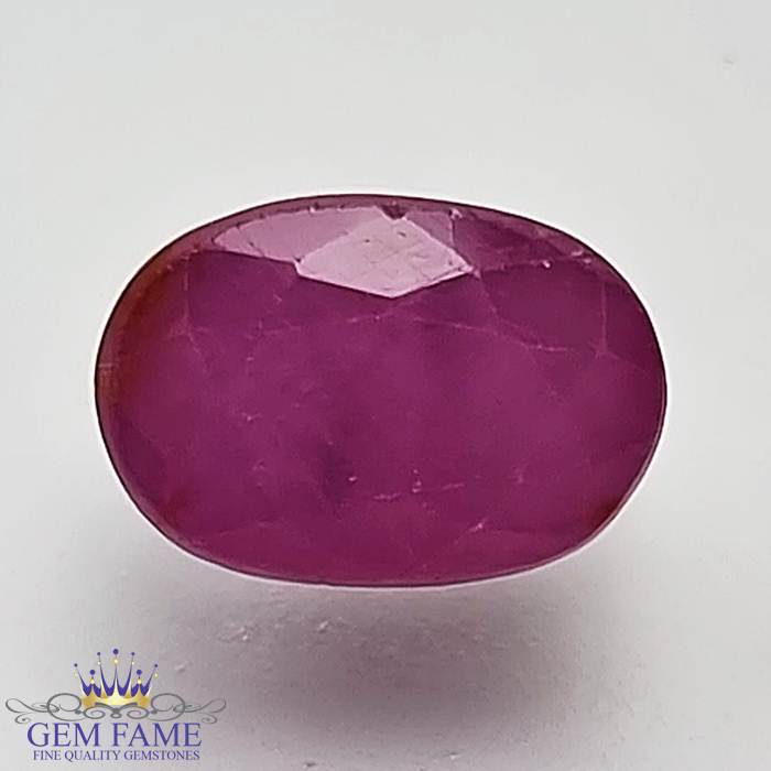 Ruby 2.68ct Natural Gemstone Africa