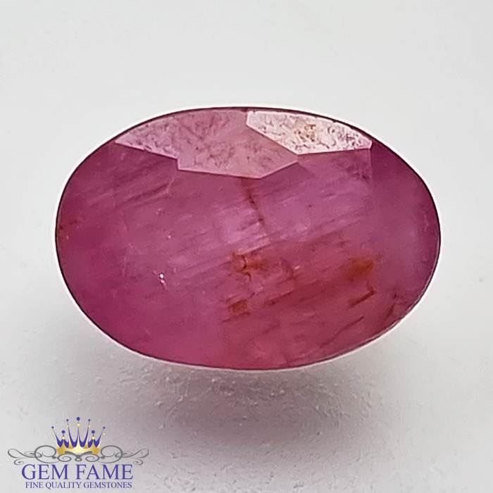 Ruby 2.58ct Natural Gemstone Africa