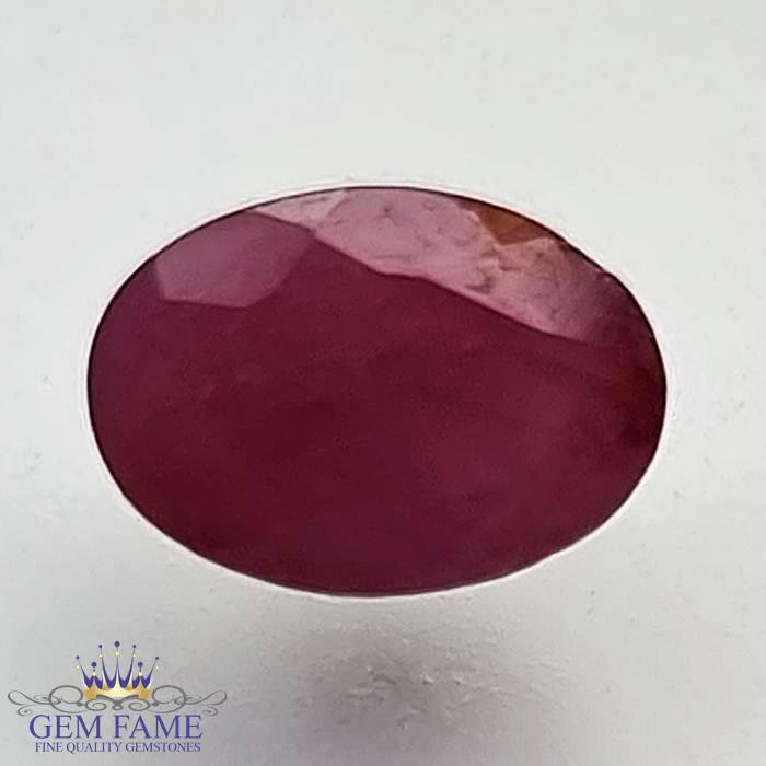 Ruby 1.31ct (Manik) Gemstone India