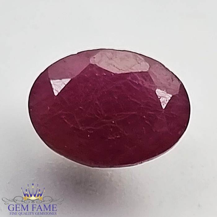 Ruby 1.72ct (Manik) Gemstone India