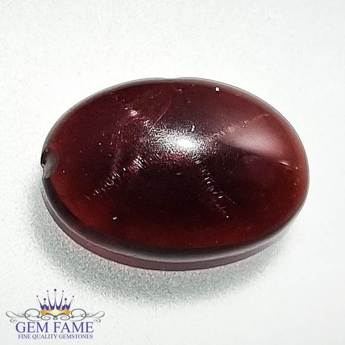 Star Garnet Gemstone 7.09ct India