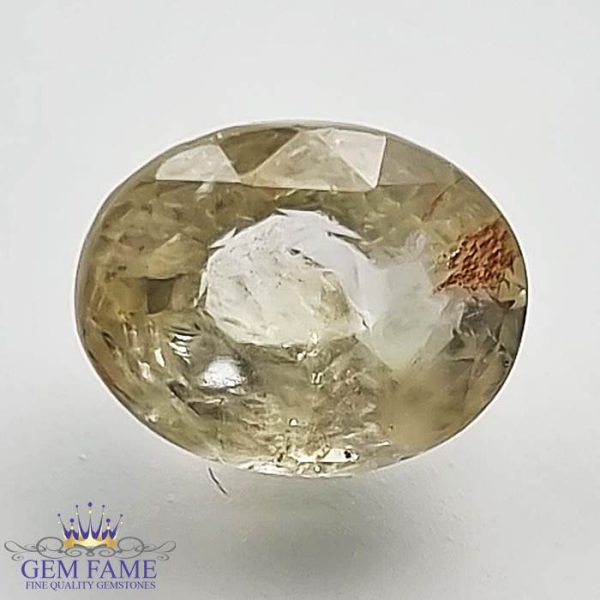 Yellow Sapphire 3.95ct (Pukhraj) Stone Ceylon