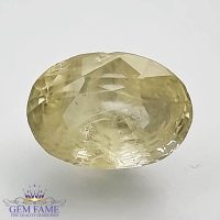 Yellow Sapphire 3.84ct (Pukhraj) Stone Ceylon