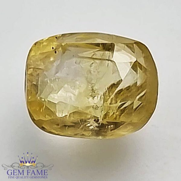 Yellow Sapphire 3.20ct (Pukhraj) Stone Ceylon