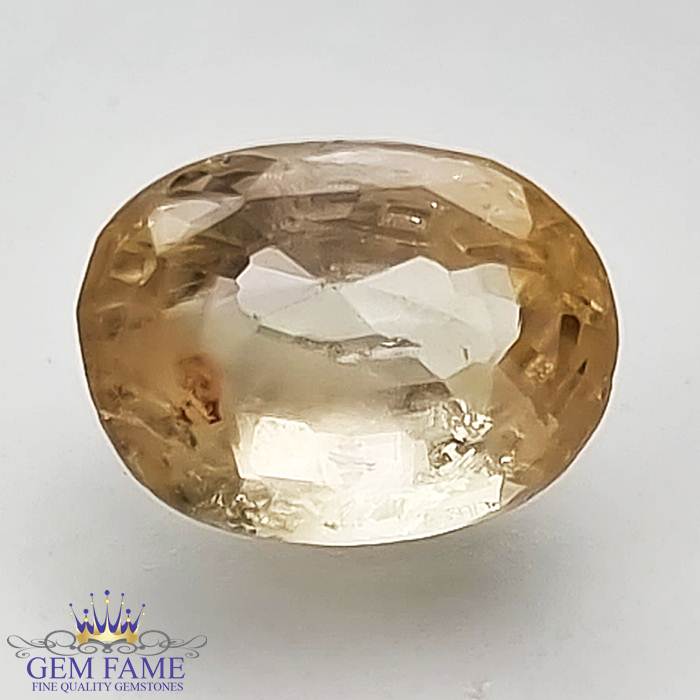 Yellow Sapphire 2.78ct (Pukhraj) Stone Ceylon