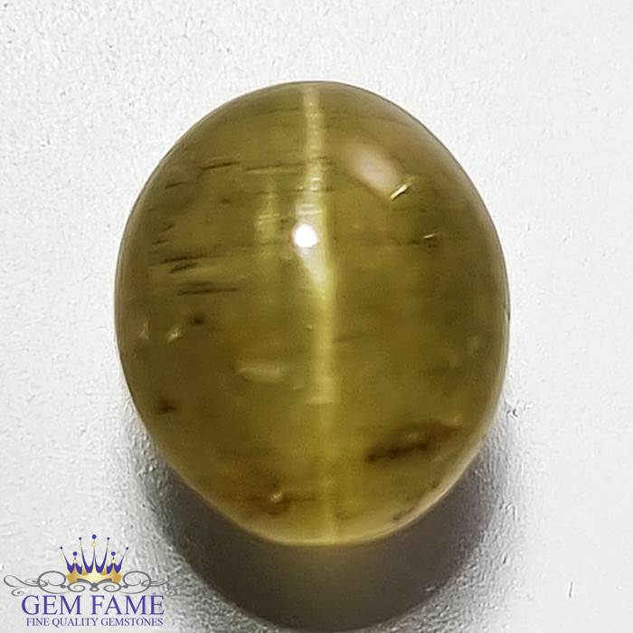 Apatite Cat's Eye Gemstone 4.54ct India