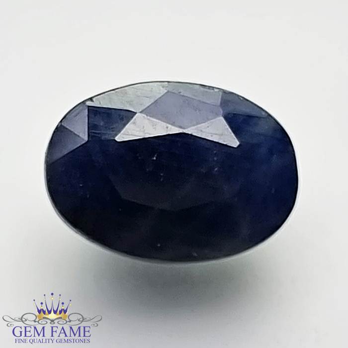 Blue Sapphire 3.39ct (Neelam) Gemstone Madagascar