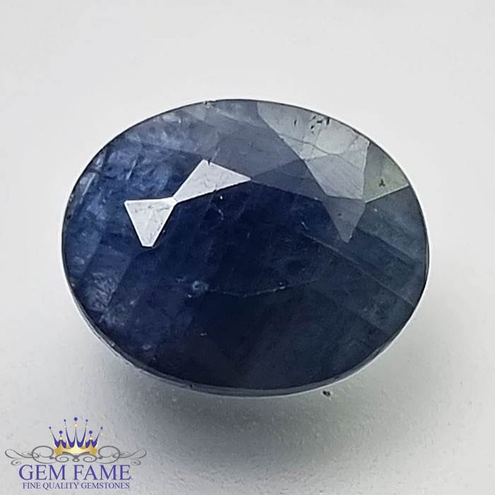 Blue Sapphire 3.77ct (Neelam) Gemstone Madagascar