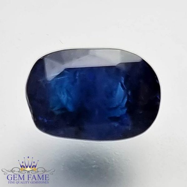 Blue Sapphire 2.98ct (Neelam) Gemstone Ceylon