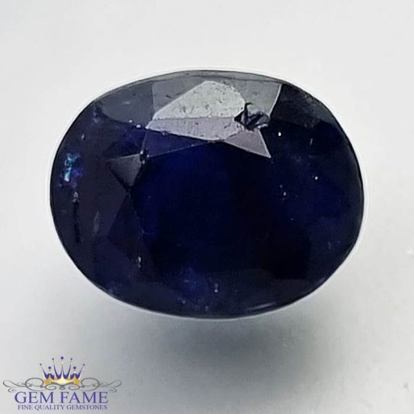 Blue Sapphire 3.05ct (Neelam) Gemstone Ceylon