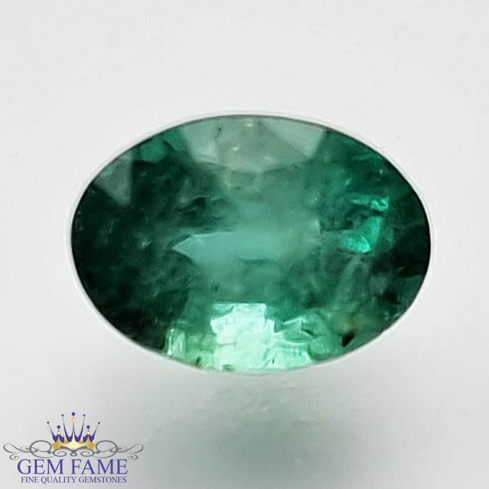 Emerald 0.83ct (Panna) Gemstone Zambian