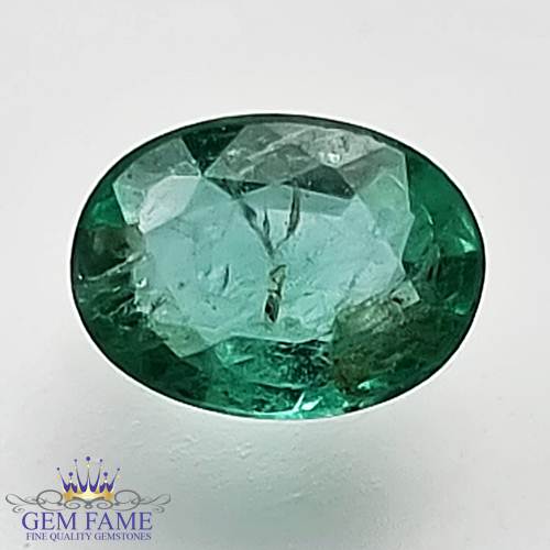 Emerald 0.63ct (Panna) Gemstone Zambian