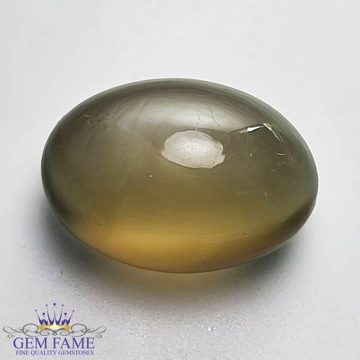 Green Moonstone 19.76ct Natural Gemstone India