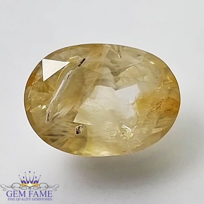 Yellow Sapphire 6.00ct (Pukhraj) Stone Ceylon