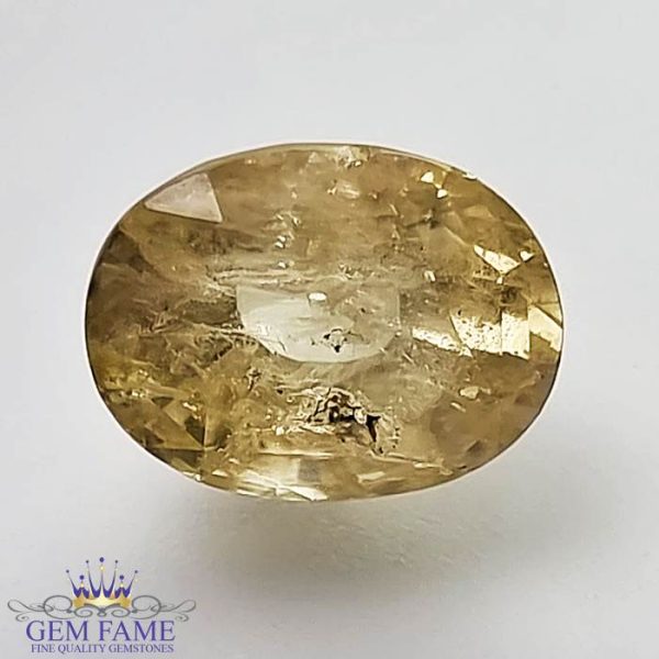 Yellow Sapphire 5.01ct (Pukhraj) Stone Ceylon