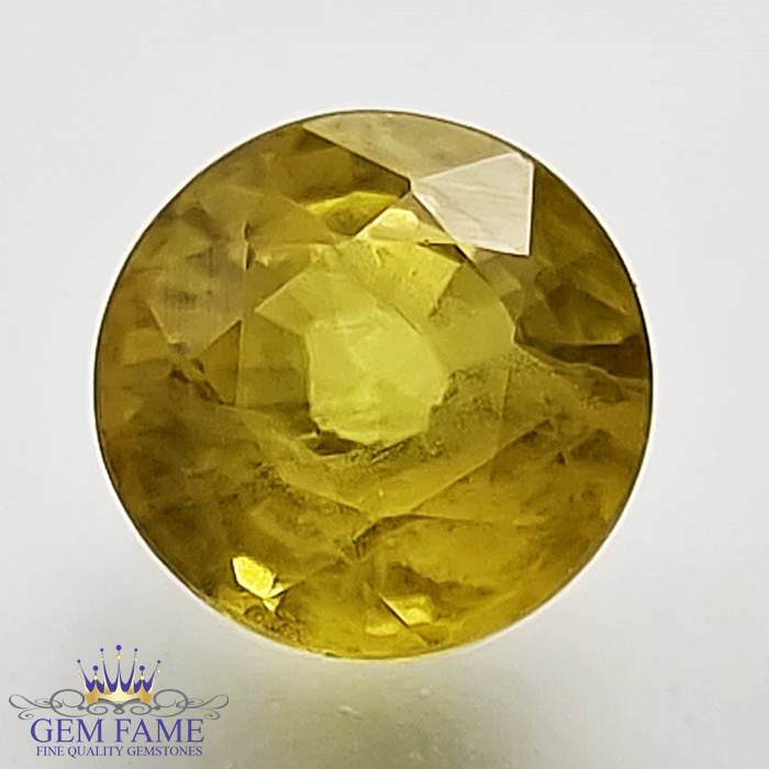 Yellow Sapphire 2.79ct Natural Gemstone Thailand