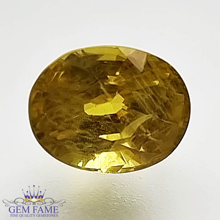 Yellow Sapphire 1.91ct Natural Gemstone Thailand