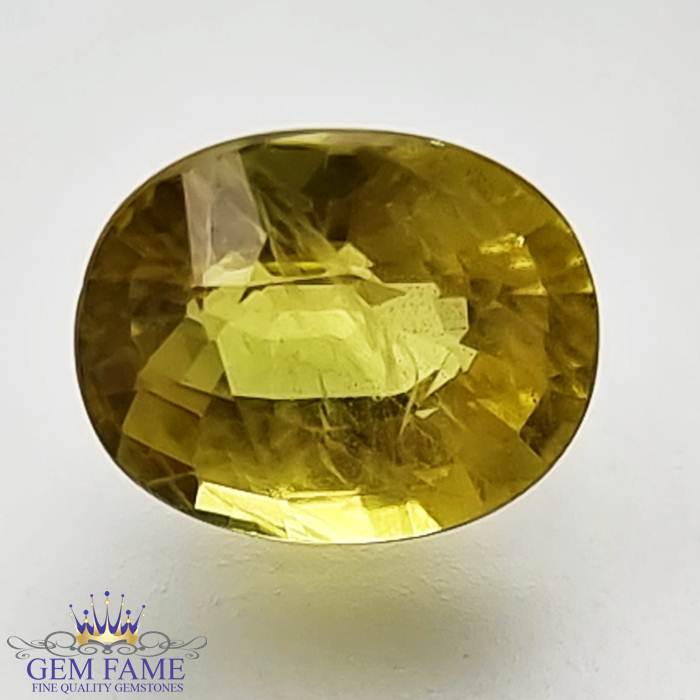 Yellow Sapphire 1.80ct Natural Gemstone Thailand