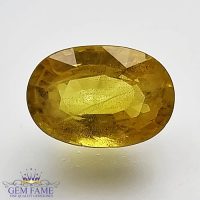 Yellow Sapphire 2.71ct Natural Gemstone Thailand