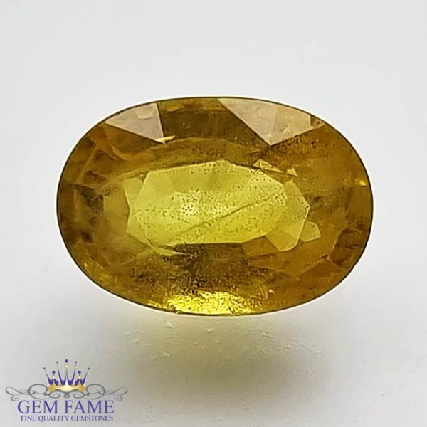 Yellow Sapphire 2.71ct Natural Gemstone Thailand